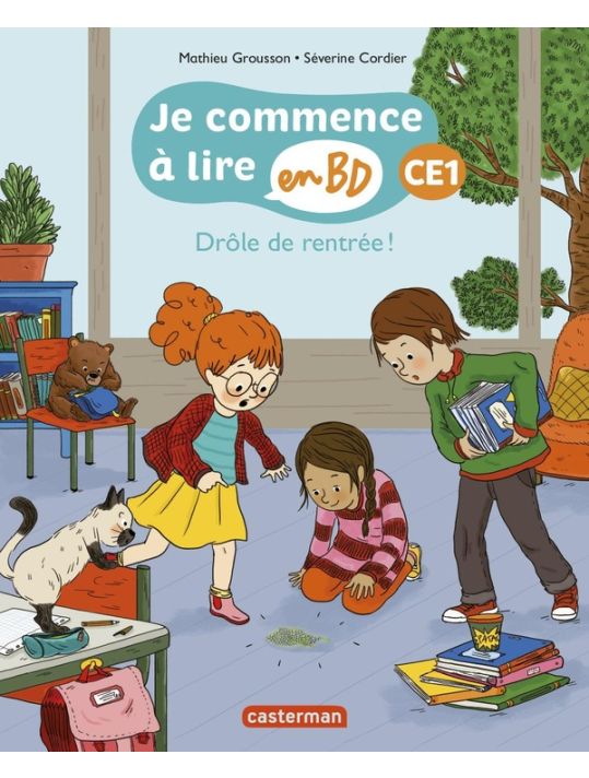 Je commence à lire en BD : CE1 - Drôle de rentrée main product photo