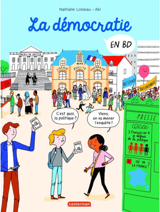 La démocratie en BD main product photo