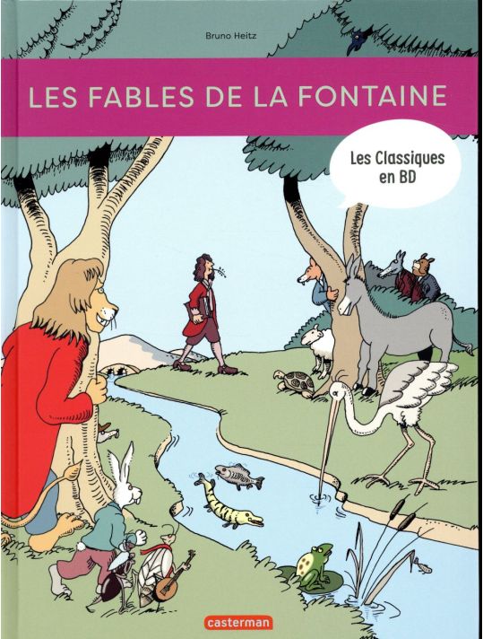 Les fables de la fontaine en BD main product photo