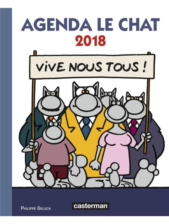 Le chat - agenda 2018 main product photo