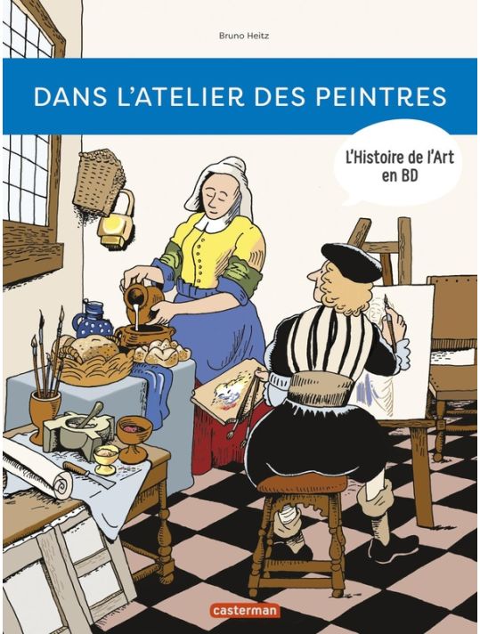 Dans l'atelier des peintres main product photo