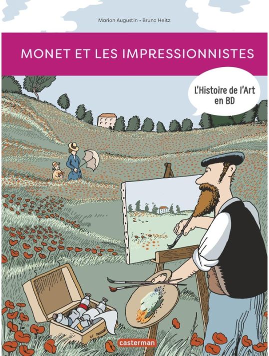 L'histoire de l'art en BD - Monet et les impressionnistes main product photo