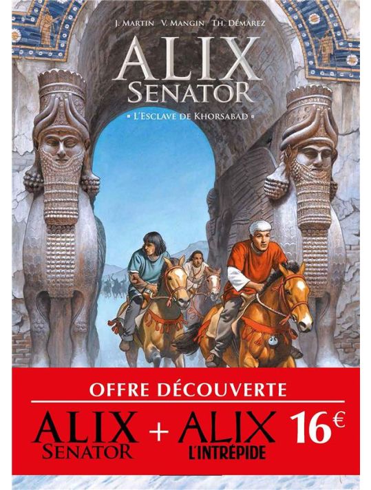 Alix tome 1 + Alix Senator tome 11 - pack découverte main product photo