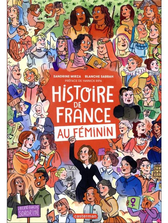 L'Histoire de France en BD - L'histoire de France au féminin main product photo