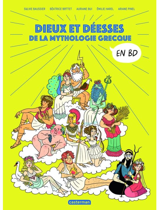 Dieux et Déesses de la mythologie grecque en BD main product photo