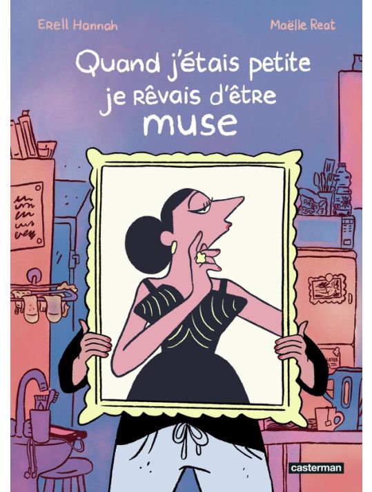 Quand j'étais petite, je rêvais d'être muse main product photo