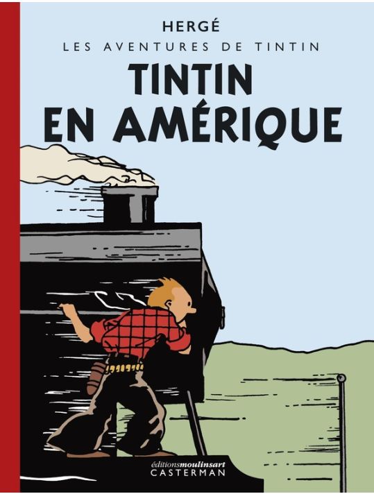 Tintin en Amérique (édition Petit Vingtième colorisée) main product photo