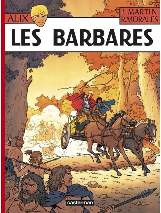 Alix tome 21 - les barbares main product photo