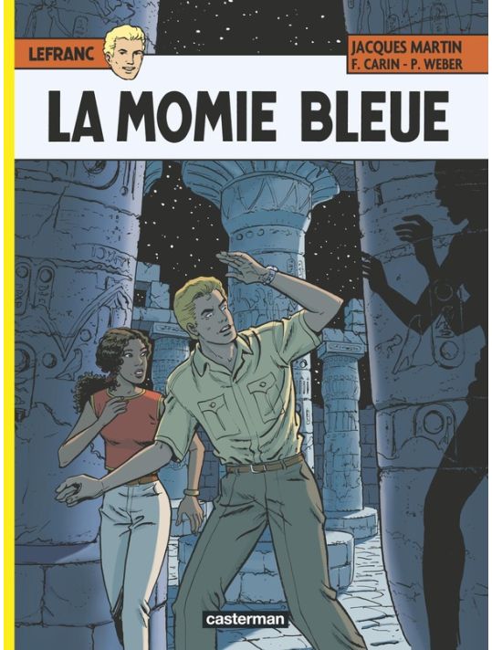 Lefranc tome 18 - la momie bleue main product photo
