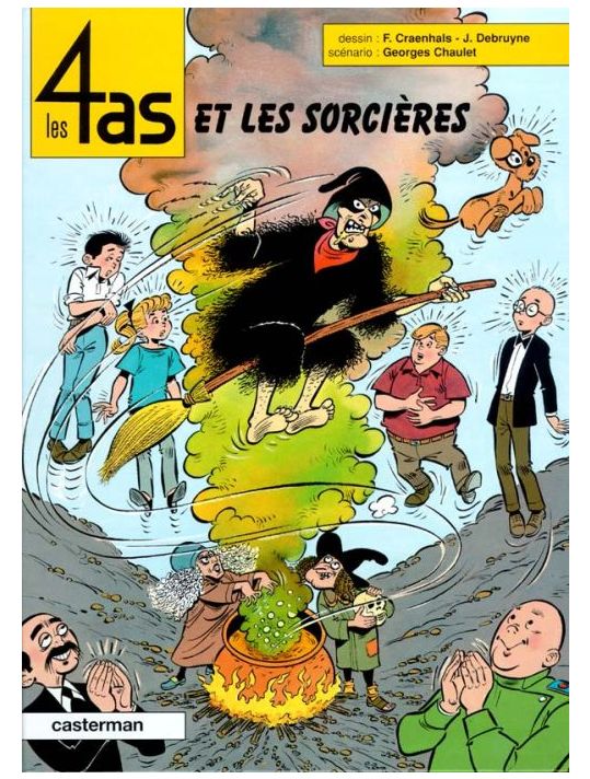les 4 as tome 34 - les 4 as et les sorcières main product photo