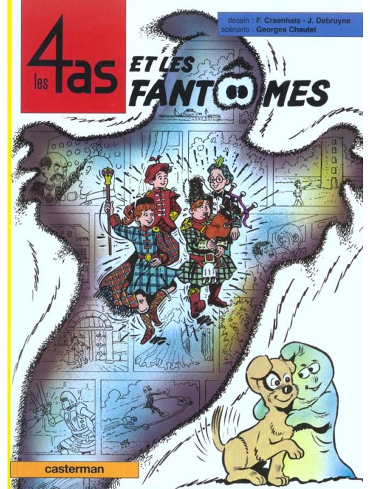 Les 4 as tome 37 - et les fantômes main product photo
