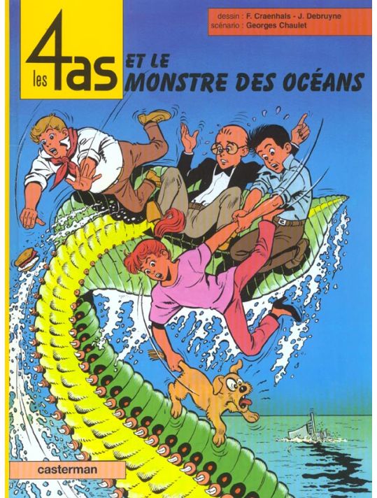 Les 4 as tome 38 - et le monstre des océans main product photo