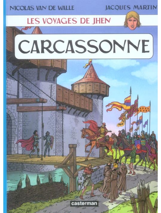 Les voyages de jhen tome 3 - carcassonne main product photo