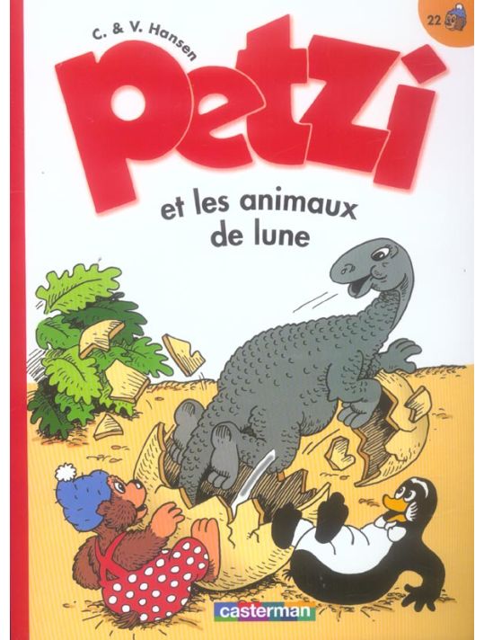 Petzi tome 22 - petzi et les animaux de lune main product photo
