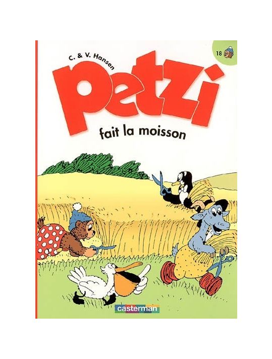 petzi tome 18 - petzi fait la moisson main product photo