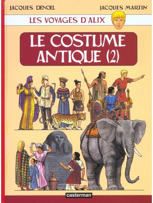 Les voyages d'alix tome 10 - le costume antique tome 2 main product photo