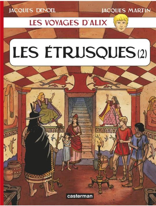 les voyages d'alix tome 27 - les étrusques tome 2 main product photo