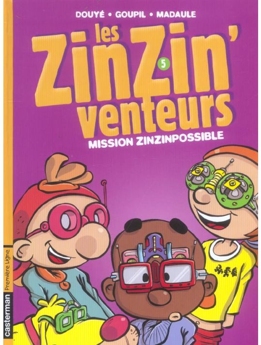 les zinzinventeurs tome 5 - mission zinzinpossible main product photo