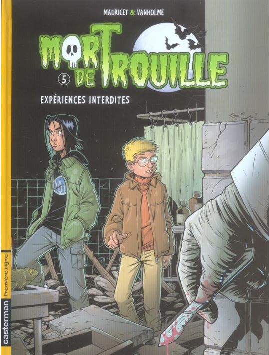 mort de trouille tome 5 - expériences interdites main product photo