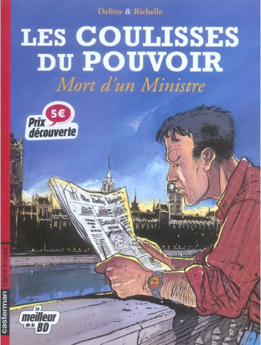 Les coulisses du pouvoir tome 1 - mort d'un ministre main product photo