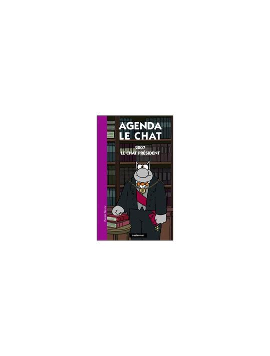 mini-agenda le chat 2007 ; le chat president main product photo