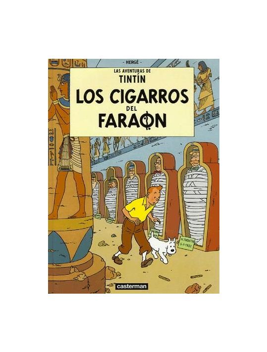 tintin espagnol tome 5 - les cigares du pharaon main product photo