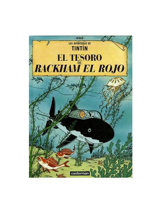 las aventuras de Tintín tome 12 - el tesoro de Rackham el rojo main product photo