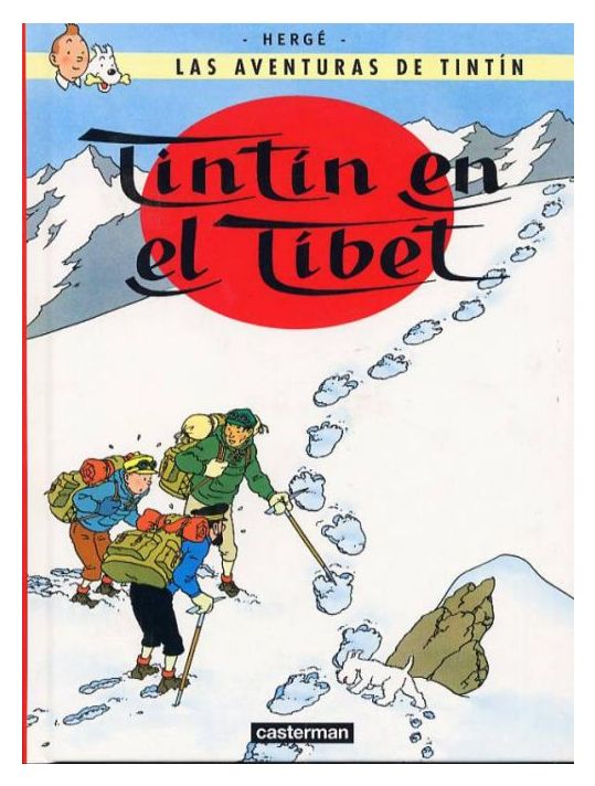 las aventuras de Tintín tome 20 - Tintín en el Tibete main product photo