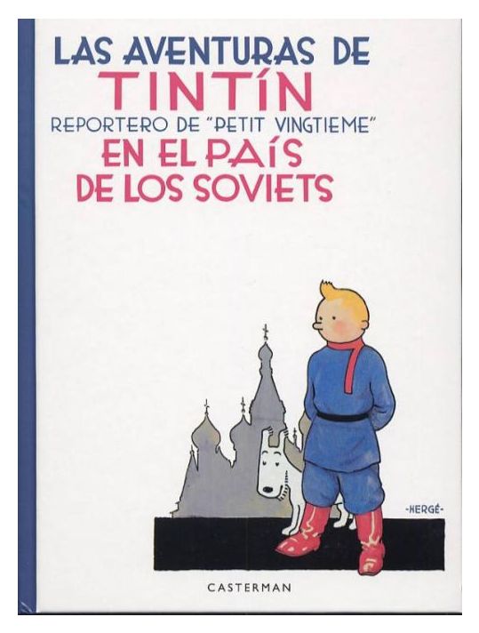 tintin tome 1 - fac similé en espagnol - tintin au pays des soviets main product photo