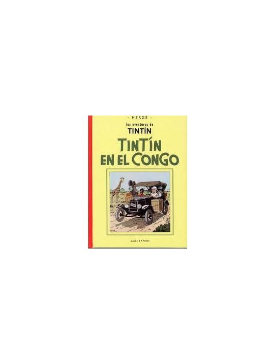 les aventures de tintin tome 2 - tintin au congo (fac simile espagnol) main product photo