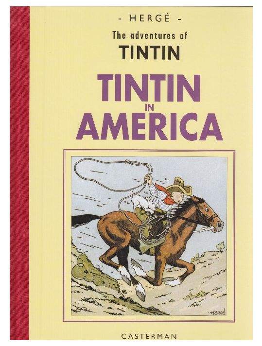 Tintin in America (éd. américaine fac-similé) main product photo