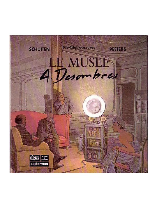 Les cités obscures - Le musée A. Desombres coffret cd + catalogue main product photo
