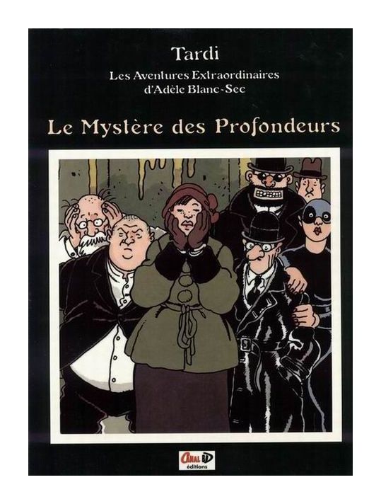 Adèle Blanc-Sec - coffret tome 8 - Le Mystère des Profondeurs main product photo