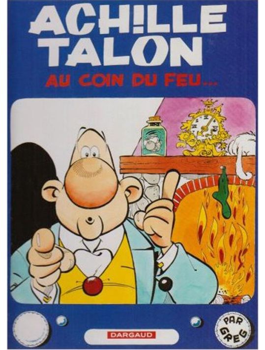 achille talon tome 12 - achille talon au coin du feu main product photo
