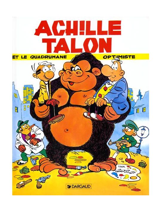 Achille talon tome 15 - achille talon et le quadrumane optimiste main product photo