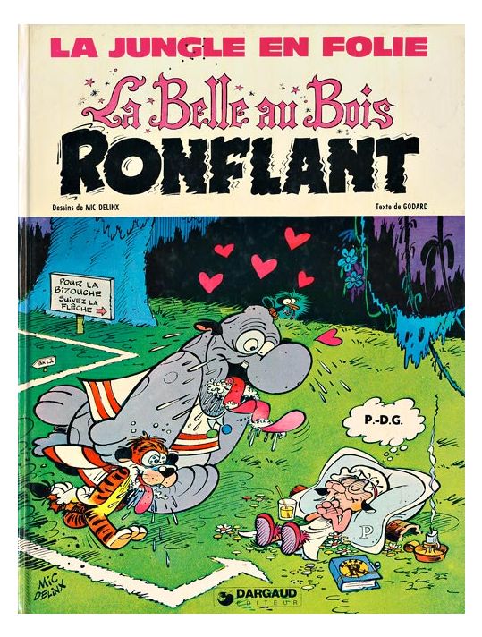 Jungle en folie (La) tome 8 - La Belle au Bois ronflant (éd. 1979) main product photo