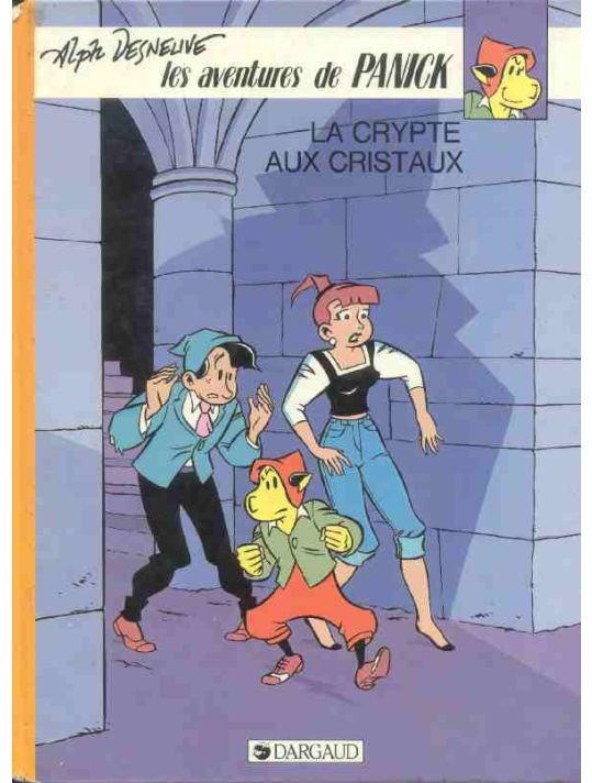 Les aventures de Panick - La crypte aux cristaux main product photo