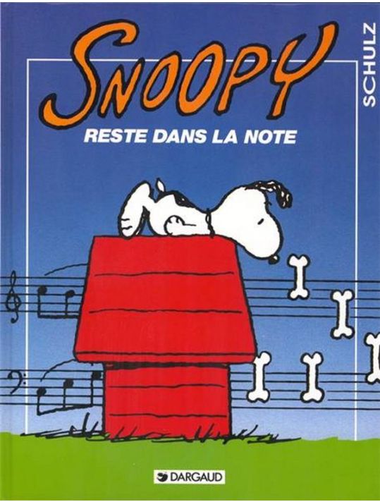 Snoopy tome 23 - snoopy reste dans la note main product photo