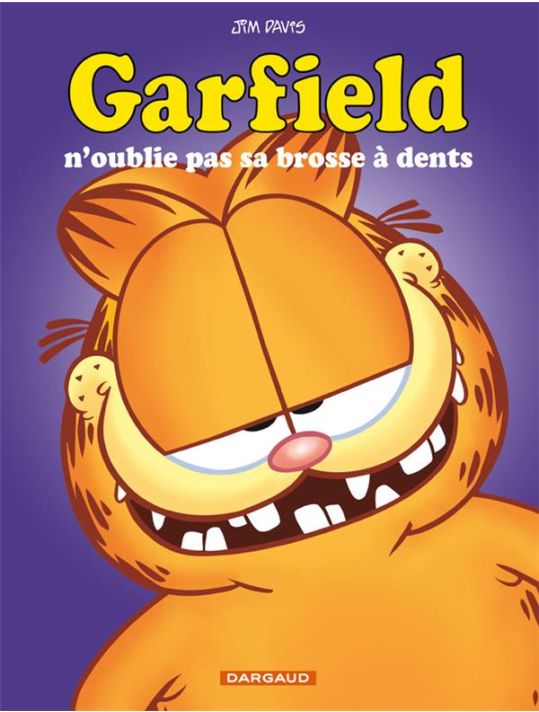 garfield tome 22 - garfield n'oublie pas sa brosse à dents main product photo