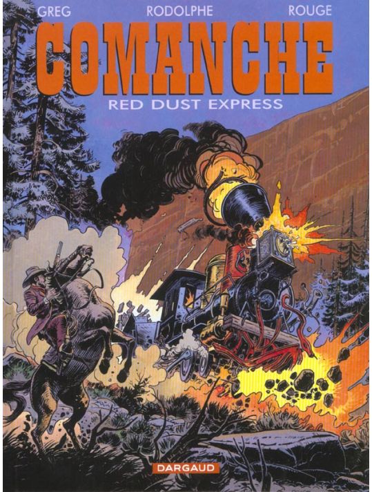 comanche tome 15 - red dust express main product photo