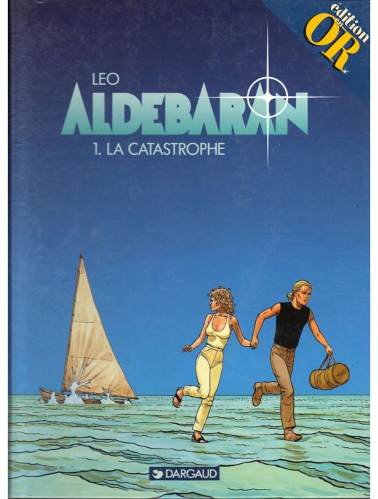 aldebaran tome 1 - la catastrophe (édition en or) main product photo