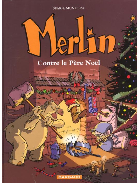Merlin tome 2 - contre le père noel main product photo