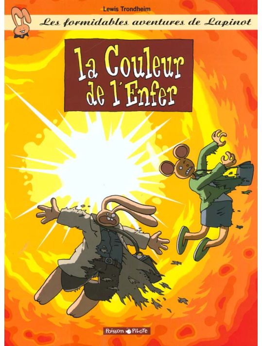 Les aventures extraordinaires de lapinot tome 7 - la couleur de l'enfer main product photo