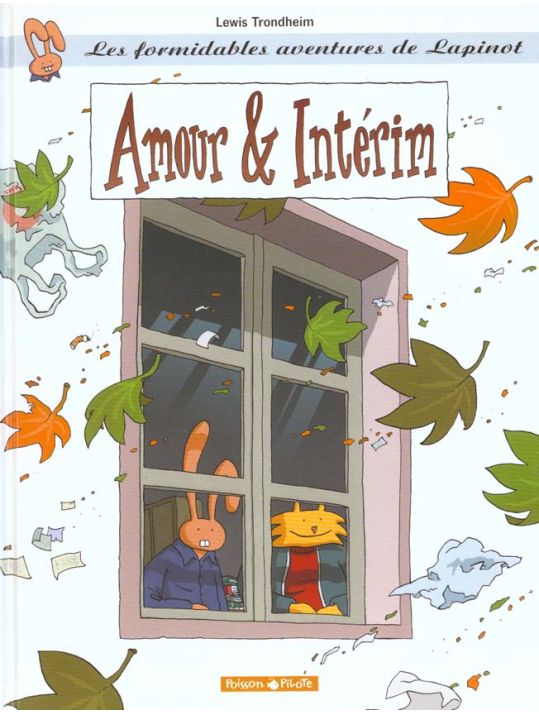 Lapinot - les aventures extraordinaires de lapinot tome 4 - amour et interim main product photo