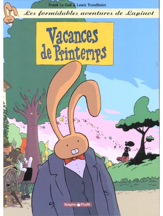Les aventures extraordinaires de lapinot tome 5 - vacances de printemps main product photo