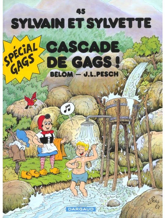 Sylvain et sylvette tome 45 - cascade de gags main product photo