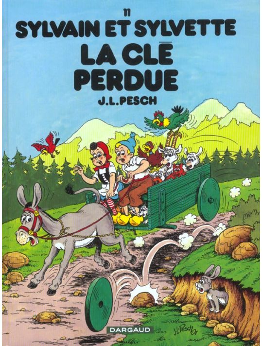 Sylvain et sylvette tome 11 - la clé perdue main product photo