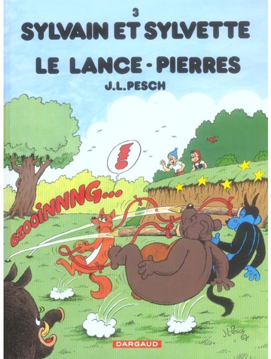 Sylvain et sylvette tome 3 - le lance pierre main product photo