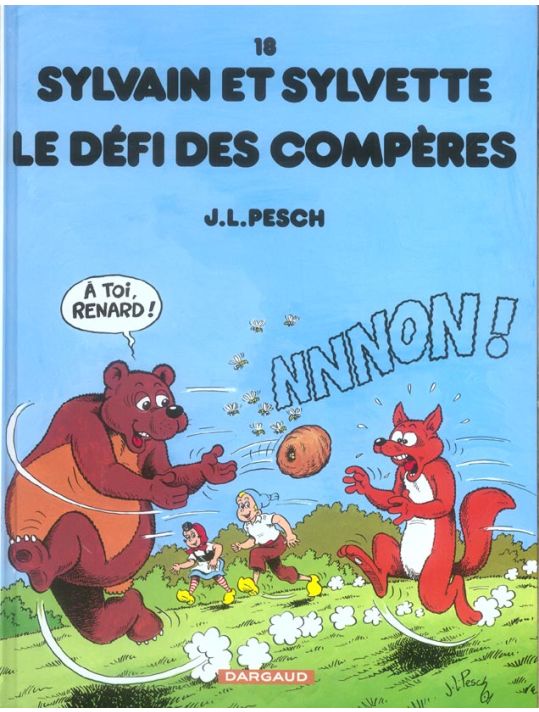Sylvain et sylvette tome 18 - le défi des compères main product photo