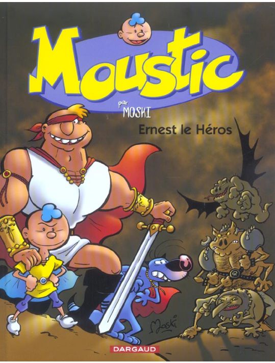 Moustic tome 5 - ernest le héros main product photo